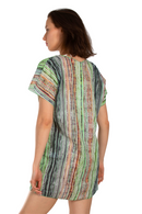 Туника | Aker | Pareo | Памучна со линии | Шарена