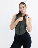 Елек | Sleeveless Contour Jacket Vest | Lily MK