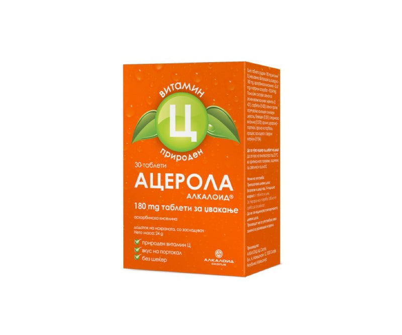 Таблета | Ацерола |  180 mg