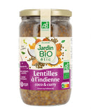 Органска индиска леќа со кари и кокос | Jardin Bio | 680 gr