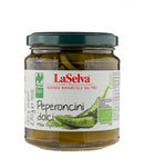 Органски благи пиперки во тегла | La Selva | 270 gr