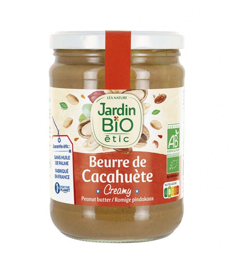 Органски кремаст путер од кикирики | Jardin Bio | 500 gr