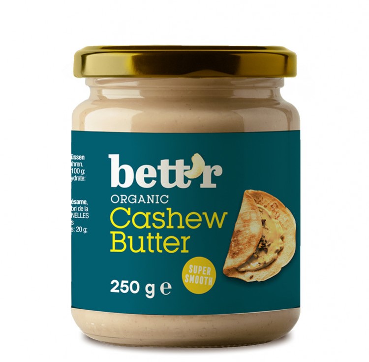 Органски путер од индиски ореви | Bettr | 250 gr