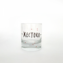 Стаклена чаша со дизајн | Жестоко | Тиноски