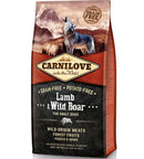 Сува храна за возрасно куче со вкус на јагнешко и дива свиња | Carnilove | 12 kg