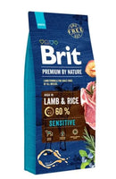 Сува храна за возрасно куче средна раса со вкус на јагне | Brit | 15 kg