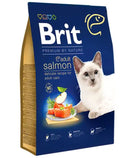 Сува храна за возрасно маче со вкус на лосос | Brit | 8 kg