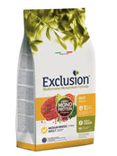 Сува храна за куче средна раса со вкус на говедско | Exclusion | 12 kg