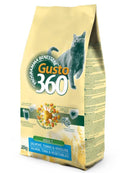 Сува храна за маче со вкус на лосос и туна | Gusto | 20 kg