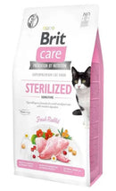 Храна за стерилизирано маче со вкус на зајак | Brit | 7 kg