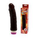 Црн реалистичен вибратор | 20 cm | Fantasy Vibe