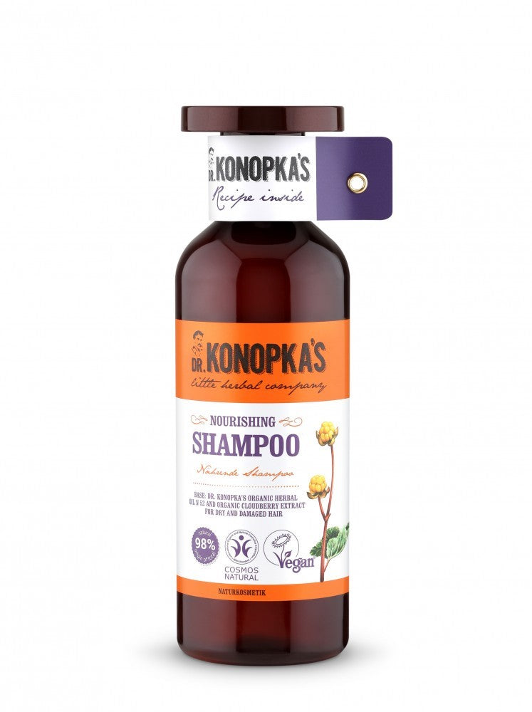 Шампон за зајакнување сува и оштетена коса | Dr. Konopka's | 500 ml