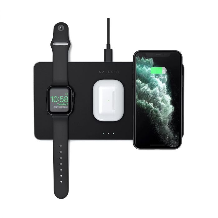 Безжичен полнач за три Apple производи | Satechi