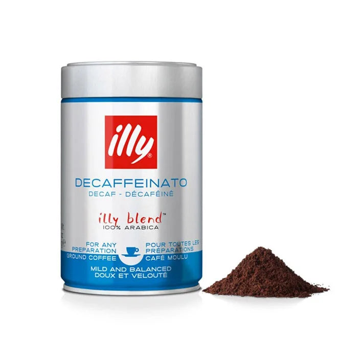 Безкофеинско мелено кафе | Illy | 250 gr