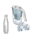 Бокал за филтрирање вода + 3 филтри + спорт шише | Laica | J9079A