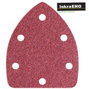 Тријаголна брусна хартија за дрво | Iskra | P100 | 25 парчиња