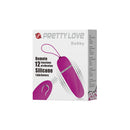 Виолетово вибро јајце со 12 вибрации