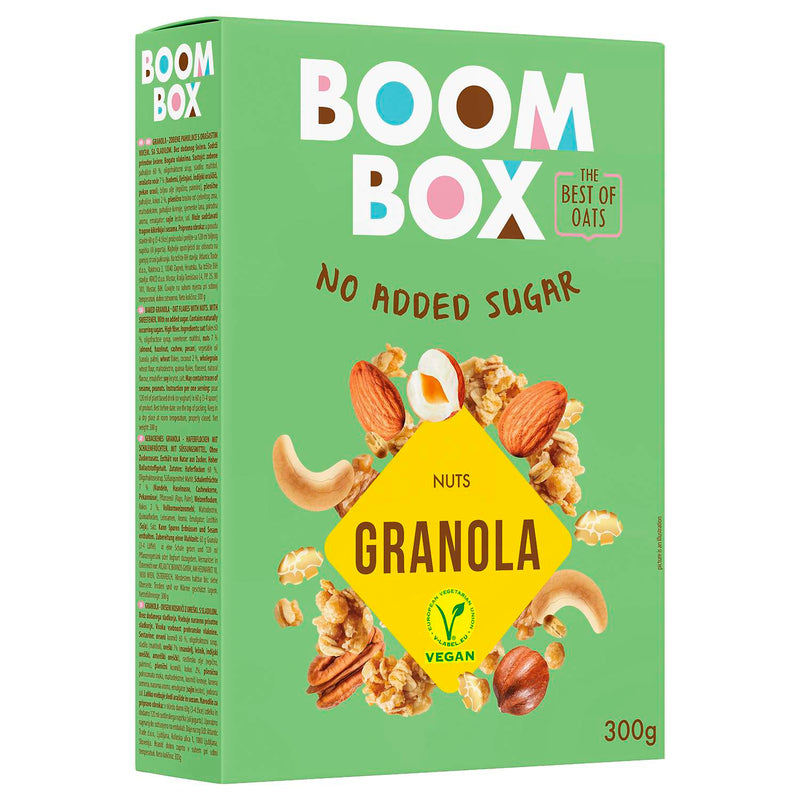 Гранола со јадкасти плодови | Boom Box | 300g
