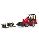 Играчка - багер | Bruder | Schaffer Hoflader | 4+ години