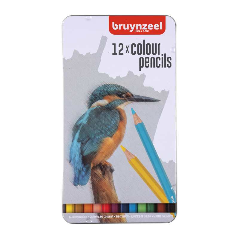 Дрвени боици - Bird | Bruynzeel | 12 боици