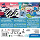 Друштвени игри "Battle Ship" и "Dama" | Clementoni | 6+ години