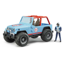 Играчка - Кола со фигура | Bruder | Jeep Cross Country | 4+ години