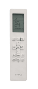 Инвертер клима уред | Vivax | ACP-12CH35AEHI+ | Gold/Silver