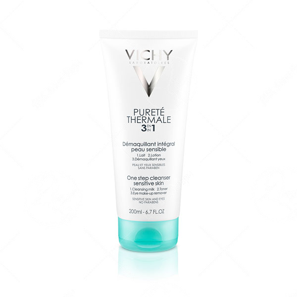 Средство за отстранување шминка од чувствителна кожа | Vichy | Purete Thermale 3 во 1 200 ml