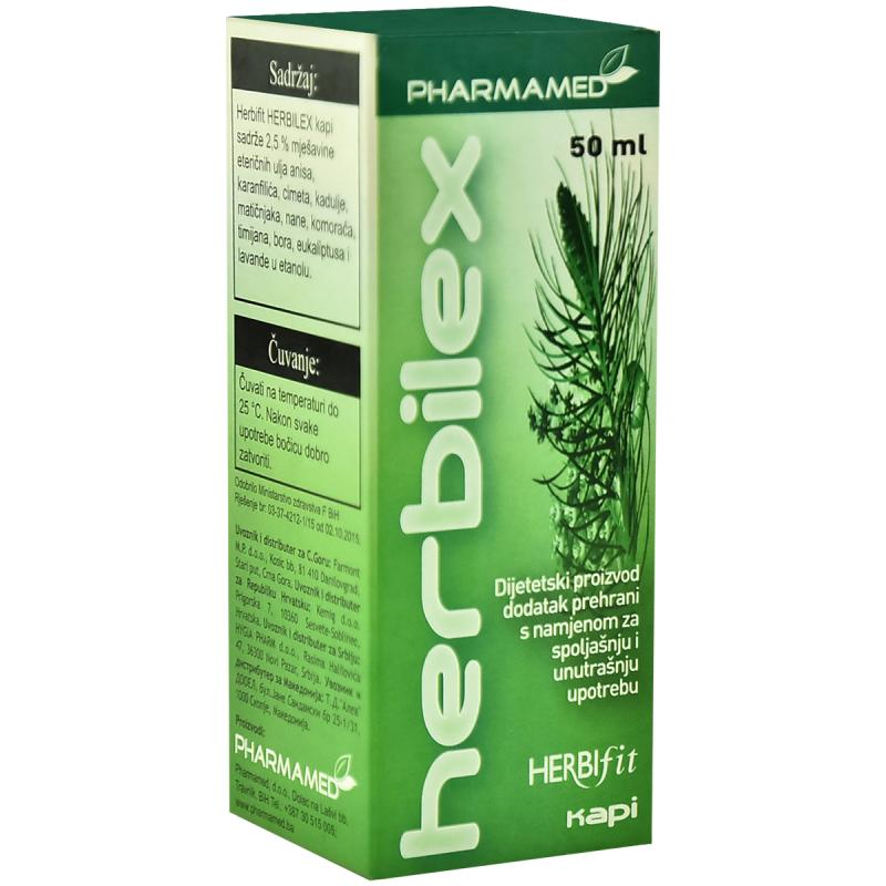 Капки | Pharmamed | Herbilex | 50 ml