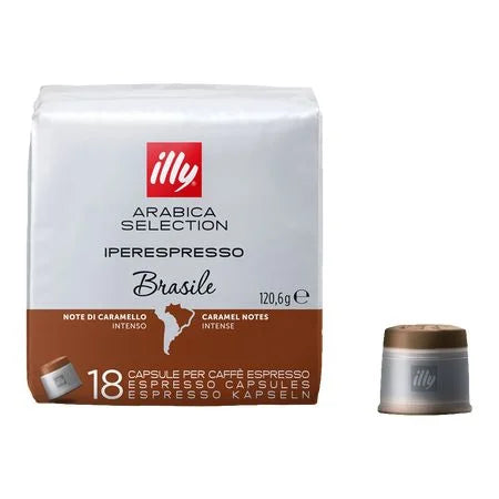 Кафе капсули | Illy | Iperespresso Home Caps Arabica Selection Brasile | 18