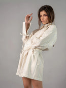 Краток комбизон - бел | Bransoa