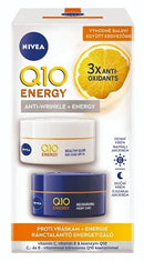 Сет креми за зрело лице | Nivea | Q10 Energy Set 55+