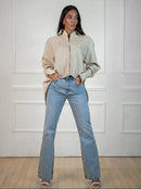 Долга кошула - беж | Bransoa