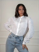 Кошула - Бел принт | Bransoa