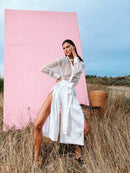 Долга кошула - бела | Bransoa