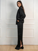 Долга кошула - црна | Bransoa