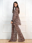 Долга кошула - Animal Print | Bransoa