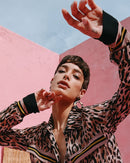 Долга кошула - Animal Print | Bransoa