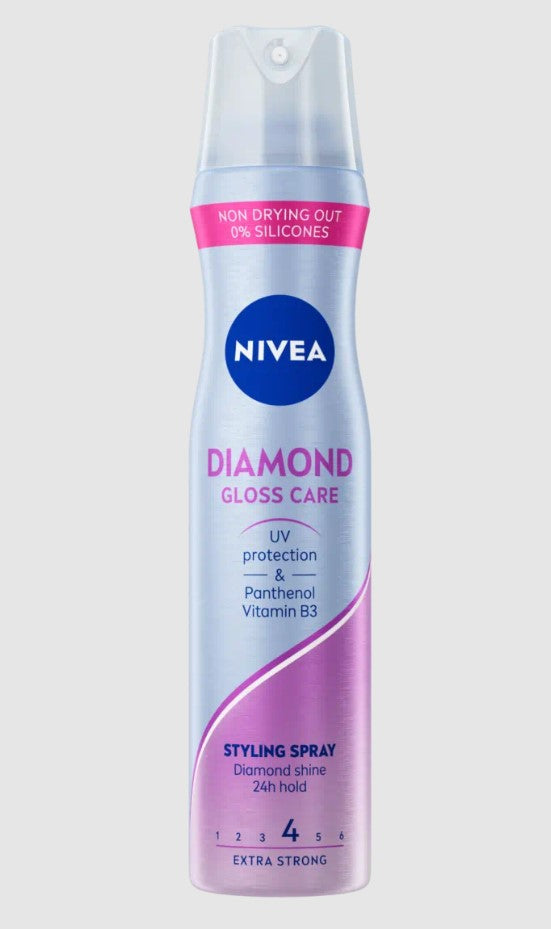 Лак за коса - Diamond Gloss Care | Nivea | 250ml