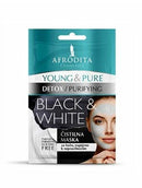 Освежителна маска за чистење лице - Young & Pure | Afrodita | 5+5 ml