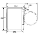Машина за перење и сушење алишта | Bosch | WDU8H541EU