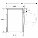 Машина за сушење алишта | Bosch | WTH85206BY