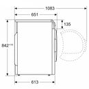 Машина за сушење алишта | Bosch | WTH83002BY