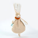 Мека играчка зајче со држач за цуцла | Baby Jem