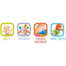 Меки коцки во кутија | Clementoni | 6-36 месеци