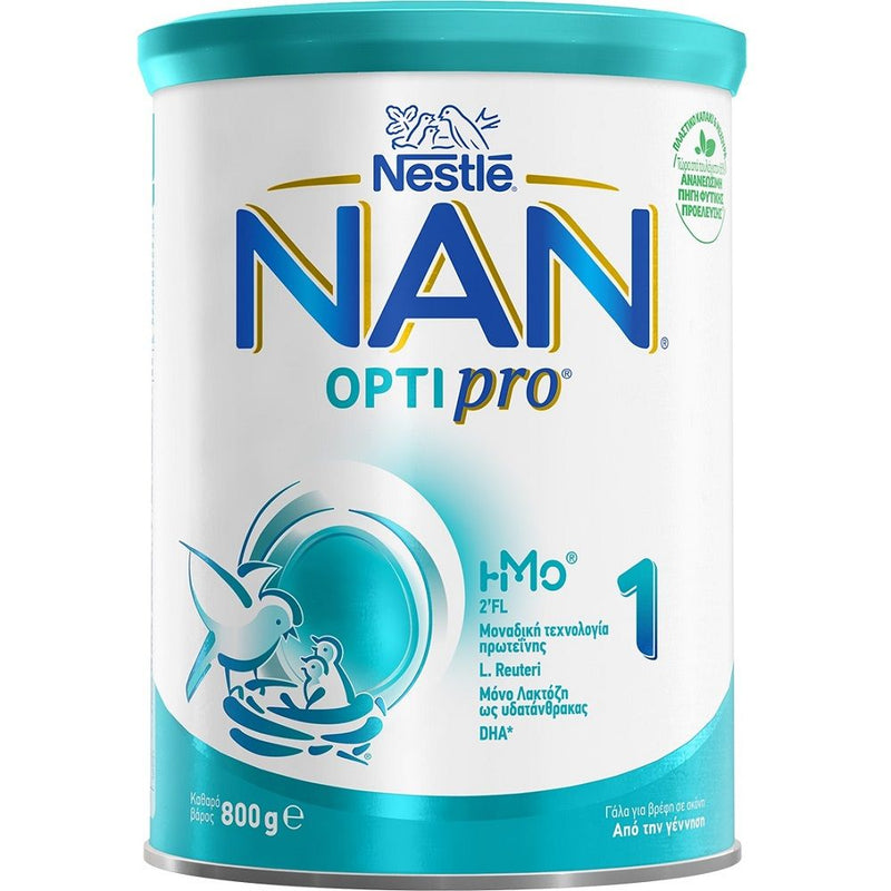 Млечна формула за доенчиња од 0-6 месеци | Nestle Nan 1 Optipro | 800g