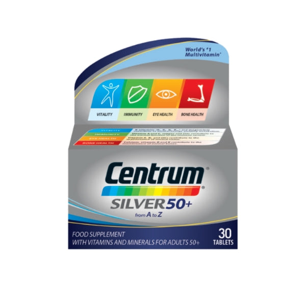 Таблети | Centrum | Silver +Lutein | 30 таблети