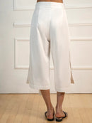 Бели Palazzo панталони | Bransoa