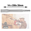 Плоснато длето | Iskra | 14x250x20mm-SP