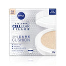 Негувачка крема со нијанса - медиум | Nivea | Cellular Cushion | 15gr